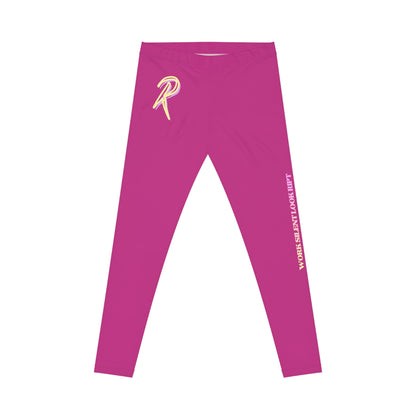 Pink Graphic Women's Leggings Pink Ript Wear