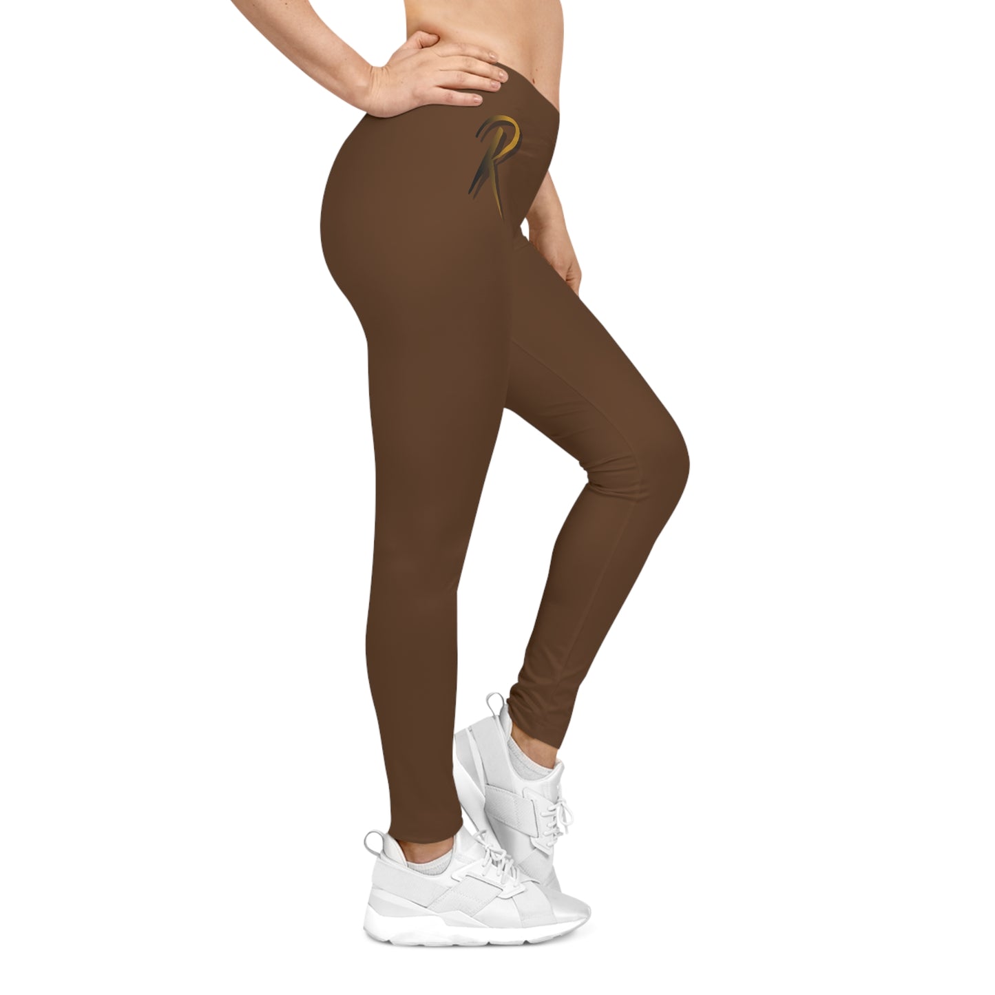 Brown Graphic Women's Leggings Ript Wear