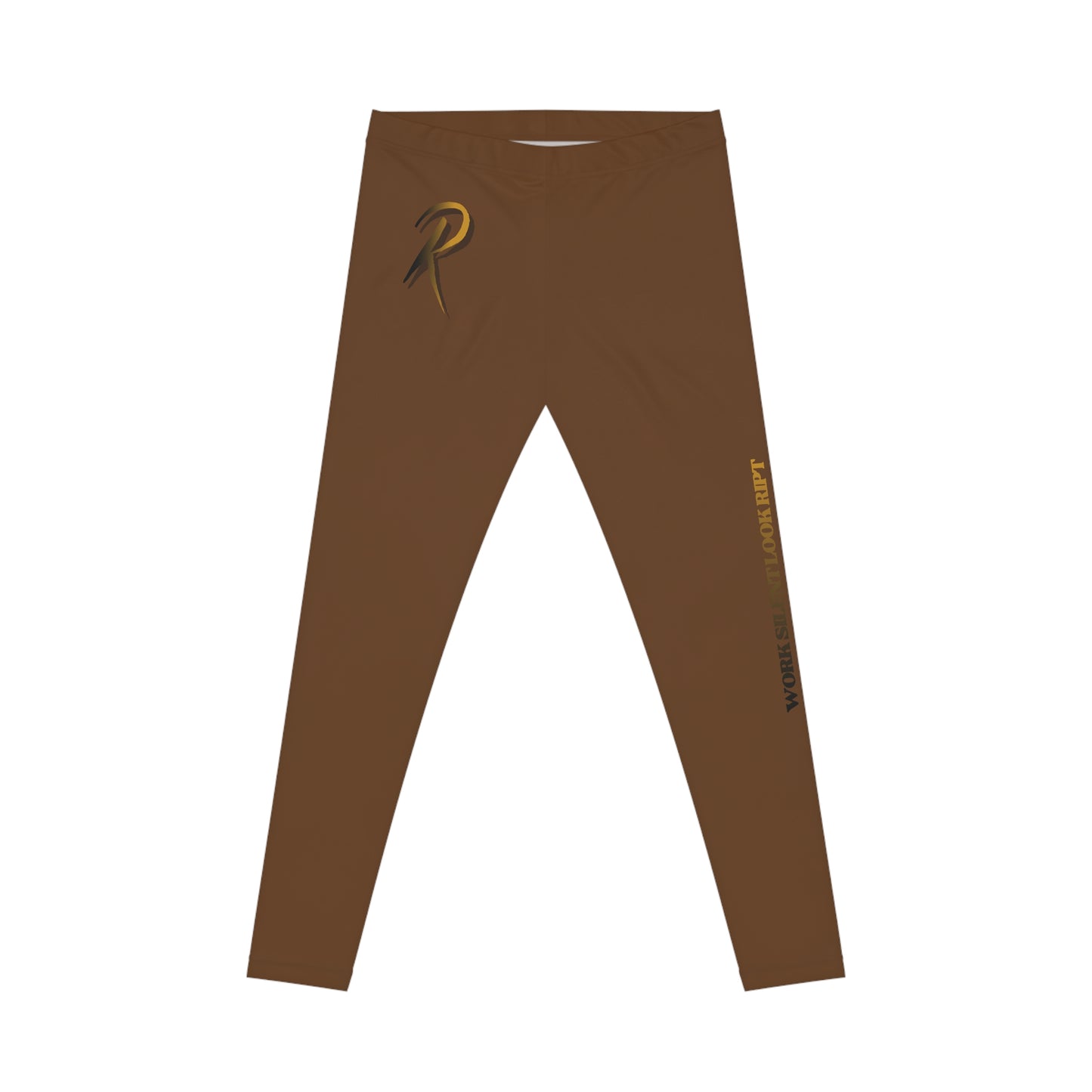 Brown Graphic Women's Leggings Ript Wear