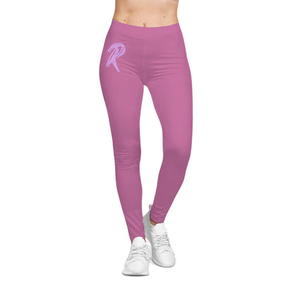Pink Graphic Women's Leggings Pink Ript Wear