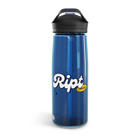 Ript Logo CamelBak Eddy Water Bottle — 20/25oz Reusable Tritan Bottle