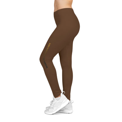 Brown Graphic Women's Leggings Ript Wear