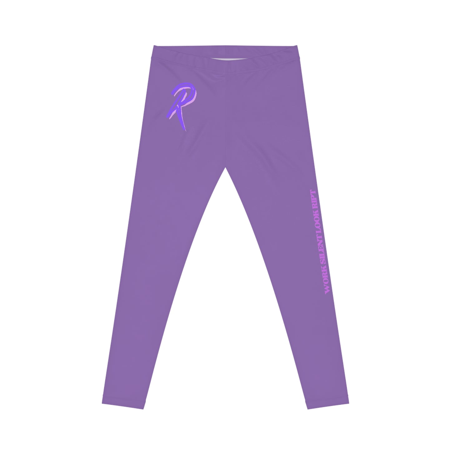 Light Purple Graphic Women's Leggings Purple Ript Wear