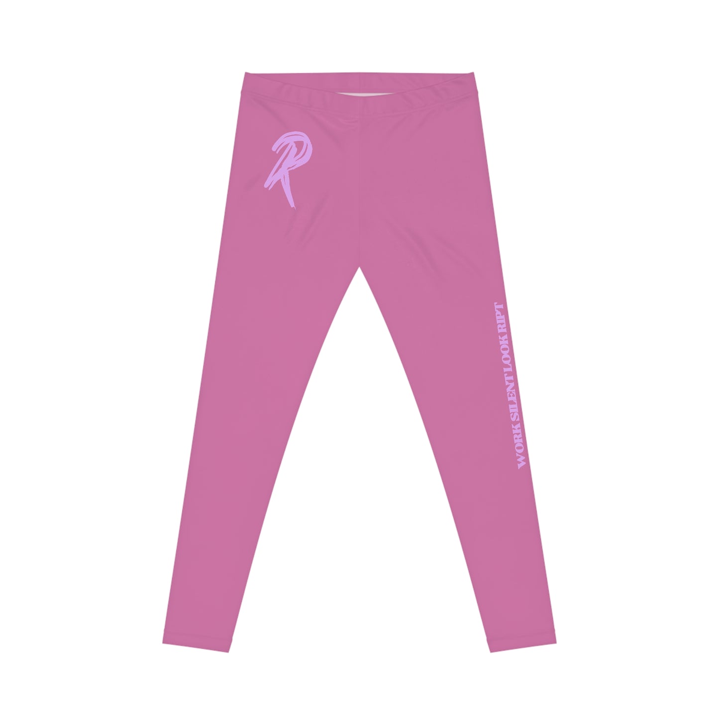 Pink Graphic Women's Leggings Pink Ript Wear