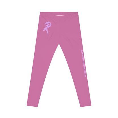 Pink Graphic Women's Leggings Pink Ript Wear