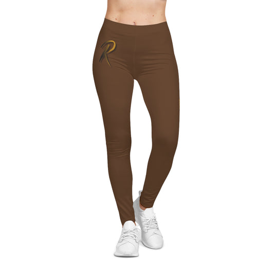 Brown Graphic Women's Leggings Ript Wear
