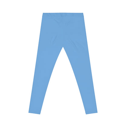 Blue Graphic Women's Leggings Cream Ript Wear