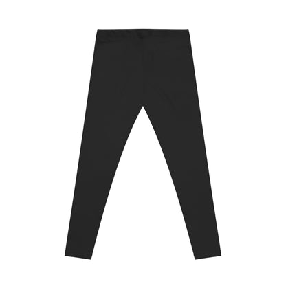 Black Graphic Women's Leggings Red Ript Wear