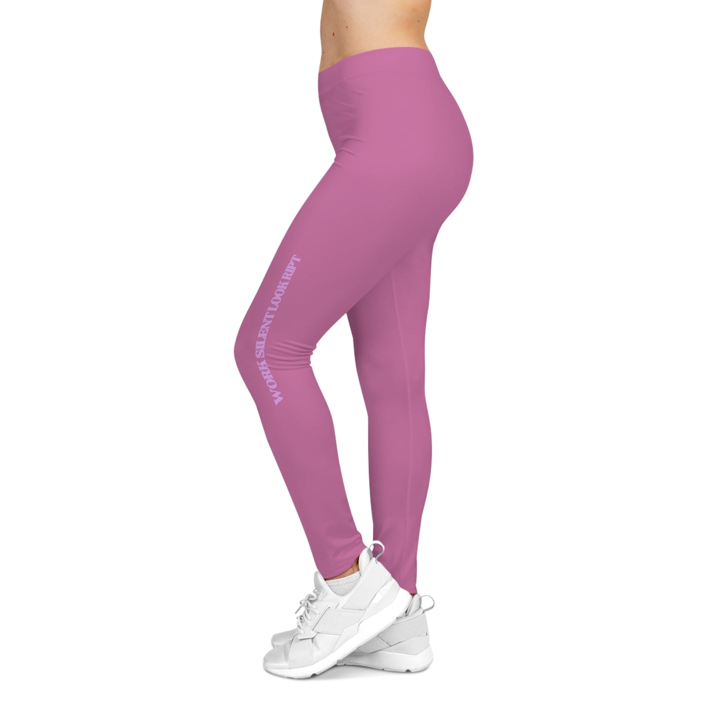 Pink Graphic Women's Leggings Pink Ript Wear